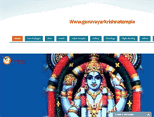 Tablet Screenshot of guruvayurkrishnatemple.com